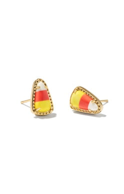 Candy Corn Stud Earrings