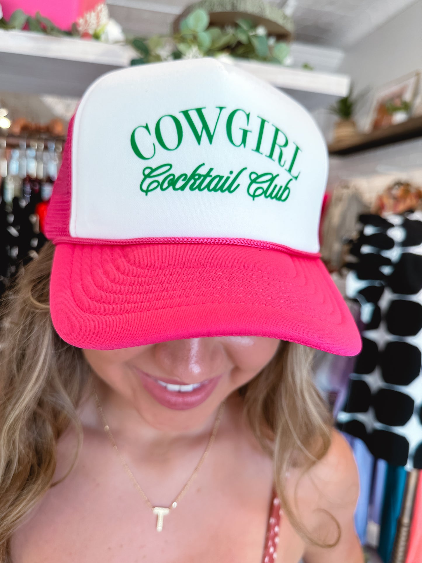 Cowgirl Cocktail Club Trucker Hat