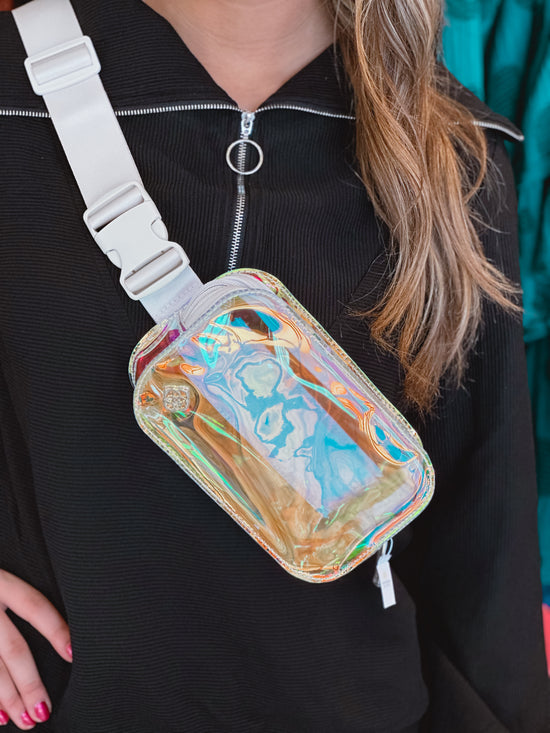 Iridescent Belt Bag