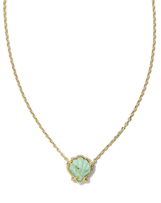 Brynne Shell Short Pendant Necklace