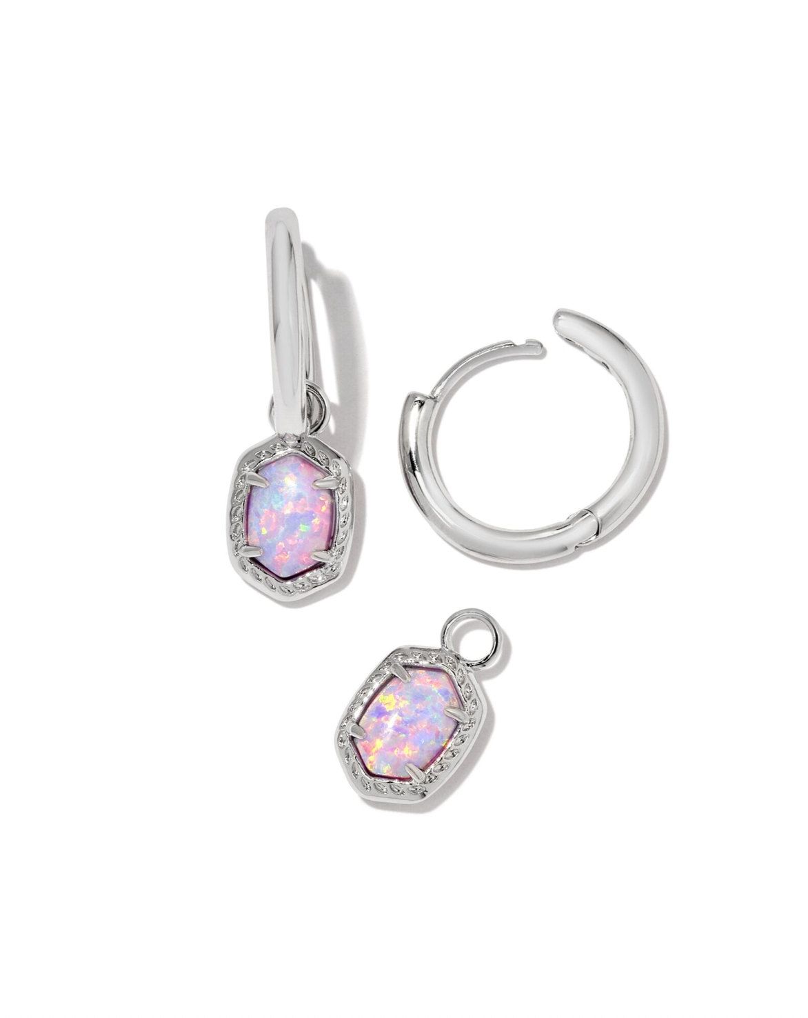 Daphne Framed Huggie Earrings