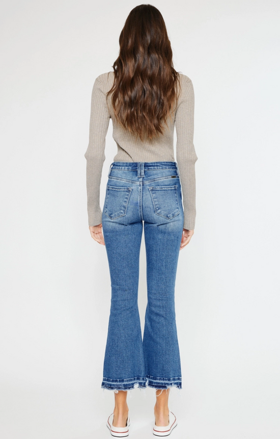 Riverside Crop Bootcut Denim