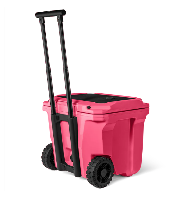 BRÜTANK 35-QUART ROLLING COOLER IN NEON PINK