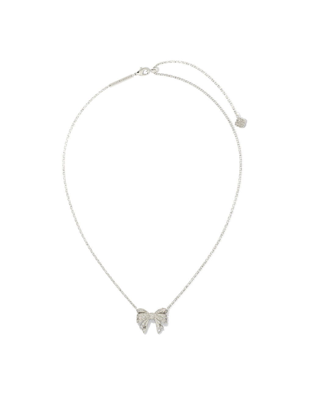 Krista Bow Pendant Necklace