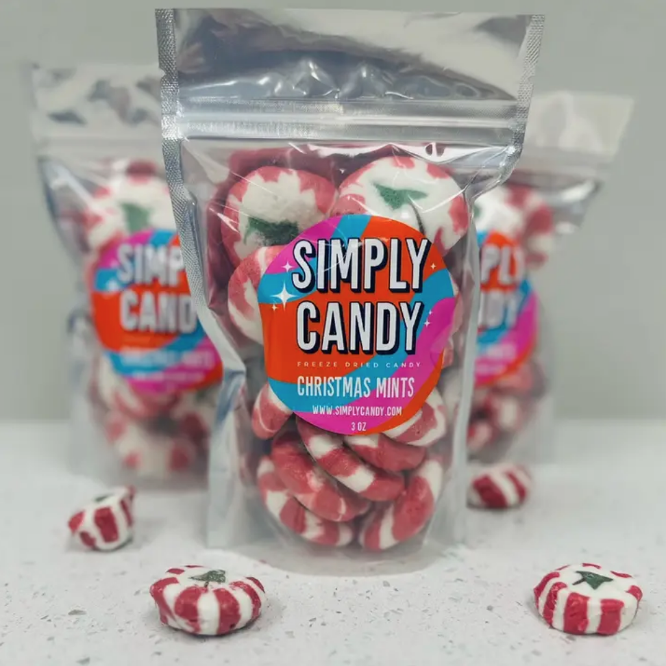 Christmas Mints Freeze Dried Candy