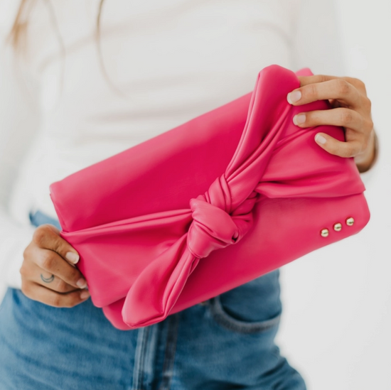 Billie Bow Clutch Crossbody Bag