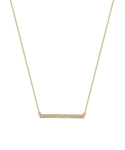 Crystal Bar Necklace | Multiple Colors